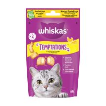 Whiskas Temptations - Huhn und Käse  - 60 Gramm