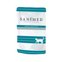 SANIMED Weight Reduction Katzenfutter - Frischebeutel - 12 x 100 g