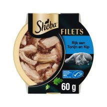 Sheba Filets - Huhn mit Thunfisch - 16 x 60 g