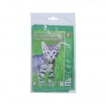 Abfallbehälter Tasche kompostierbar -Grün - XL - 51x20x46 cm – 10 Stücke