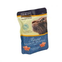 Fish4Cats Finest Mousse - Salmon - 6 x 100 g