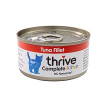 Thrive Complete Kittenfutter - Thunfischfilet - 12 x 75 g