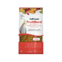ZuPreem Fruitblend Vogelfutter - Mittlere Vögel - 1 kg