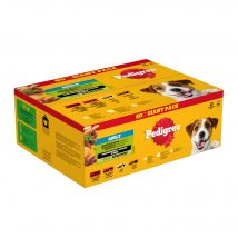 Pedigree Adult Mix Selection in Saucenmehlbeuteln - 80 x 100 Gramm