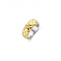 Silver Gold Plated Ring 12288SY