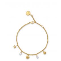 Bracelet With Charms And Pearls 22464Y