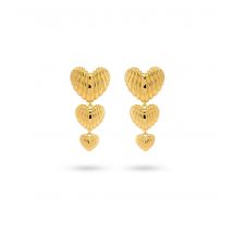 Heartshaped Statement Earrings 42493Y