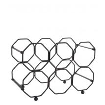 Wine rack Honeycomb foldable iron