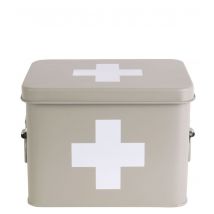 Medicine storage box medium metal matt