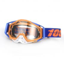 Casque de motocross unisexe 100, lunettes de protection UV pour l'extérieur, lunettes de sport coupe-vent pour le ski