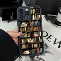 Coque de téléphone à motif créatif pour iPhone 11, 12, 13, 14, 15, 16 Pro Max, 16E, XS, X, XR, 7, 8 Plus, SE 2022, résistante aux chocs et souple