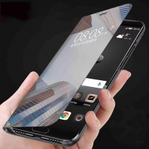 Fashion Smart Mirror Flip Case For Xiaomi Redmi Note 11 10 9 9s 11 Poco X3 8 8T 10s 11T Pro Max 9A 9C Mi 9T 10T Lite Cas