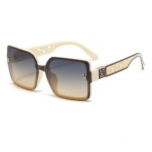 New light luxury trendy square fashion sunglasses women's high-end sunshade sunglasses