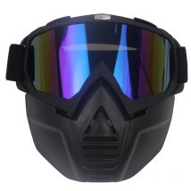 Nouveau masque de conduite Masque de casque de moto Masque de moto rétro Lunettes multifonctions