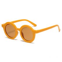 Lunettes de soleil pour enfants lunettes de soleil à monture ronde colorée gelée pour enfants lunettes de soleil tendance mignonnes pour lunettes de soleil pour enfants