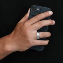 Bague en acier inoxydable pour hommes, anneau en titane, anneau en acier inoxydable, anneau en titane ...