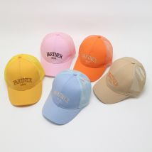 Casquette pour enfants, casquette en maille respirante pour garçons et filles, chapeau de soleil en coton fin pour bébé, casquette de baseball d'été, printemps et automne