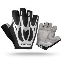 ROCKBROS Gants demi-doigts pour vélo de route Finess Respirant