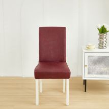 Household one-piece nano-tech cloth chair cover Simple restaurant restaurant dining table stool cover chair cover