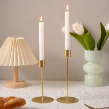 Ornement de chandelier de luxe de lumière de maison nordique, accessoire de dîner aux chandelles, table de maison simple et romantique