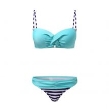 Maillot de bain sexy à armatures et taille haute pour femme, style européen et américain
