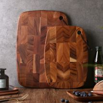Planches à découper en bois massif, planches à découper en bois massif pour la maison, planches à découper pour la cuisine, planches à découper à motifs d'épissure, planche à découper pour fruits pour la maison