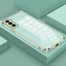 Fashion Glitter Plating Phone Case for Samsung Galaxy S22 S21 S20 FE Note 10 S10 Plus Note20 Ultra 10 Lite Soft Silicon