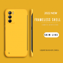 Simple Thin Matte Phone Cover Case For Oppo Reno 3 5 6 Pro Bumper Realme GT Neo 3 2 Pro GT Master Explore Candy Rimless