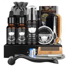 Shaving & Hair Removal roller set beard pen beard long conditioner balm beard brush double sided comb