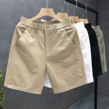 Men's Clothing Shorts Men Summer Five Point Pants Trousers Trendy Summer Casual Thin 5 Point Beach Pants Mid Length Pants Trendy