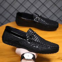 Mens Fashion Loafers OutdoorComfy Slip-on Casual Driving Shoes