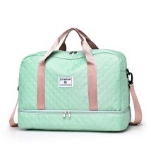 Luggage & Travel Bags  travel bag for women, large capacity travel luggage bag, portable travel, lightweight waterproof, wet and dry separation bag