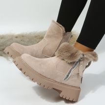 Women's Shoes Snow boots women winter new velvet women's shoes warm boots cotton shoes large size women's boots