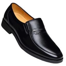 Mocassins en cuir pour hommes, marque formelle, mocassins respirants, chaussures de conduite noires, grande taille 38-44, 2024