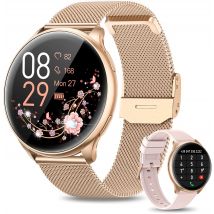 Women's Smartwatch 1.32” HD Full Touch Screen Watch With SpO2 Heart Rate Monitor Menstrual Cycle Sleep Monitor Pedometer Calories Fitness Tracker
