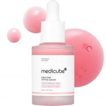 Sérum aux peptides roses Medicube PDRN, sérum éclat rose, peptide, niacinamide, hydratant et raffermissant, teint irrégulier