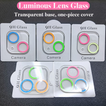 Luminous Camera Lens Tempered Glass for iPhone 11 12 13 Pro Max Camera Screen Protector on For iPhone 12mini 11 12 pro m