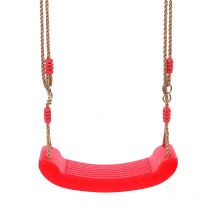 Balançoire pour enfants, jouet volant, balançoire de jardin, siège suspendu pour enfants, jouets avec cordes réglables en hauteur, jouets d'intérieur et d'extérieur, planche incurvée arc-en-ciel