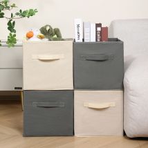 Storage Box Without Cover Household Foldable Fabric Storage Artifact Home Clothing Storage Box