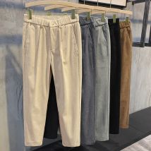 Vêtements pour hommes Pantalons en velours côtelé pour hommes Pantalons longs polyvalents pour hommes Pantalons droits décontractés pour hommes Pantalons pour hommes en gros Pantalons pour hommes d'été