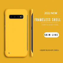 Simple Slim Thin Matte Phone Case For Samsung Galaxy S22 S21 S20 FE S10 Plus Bumper Note 20 Ultra 10 Plus Rimless Cover