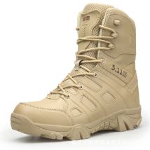 Men's Shoes Large Size Men's Special Forces Combat High-top Tactical Mountaineering Military Boots
