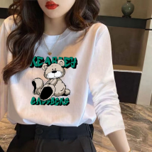 T-shirt slim à la mode pour femmes