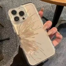 Le papillon doré est compatible avec les coques de téléphone iPhone 16, iPhone 15, iPhone 14, iPhone 13, iPhone 12 Pro, iPhone 13 Pro Max, iPhone 12 ...