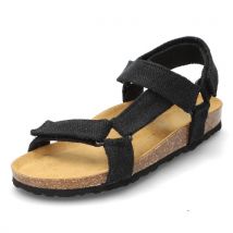 Trekkingsandale LEO HEMP, onyx 38