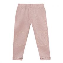 Leggings aus reiner Bio-Baumwolle, malve 86/92