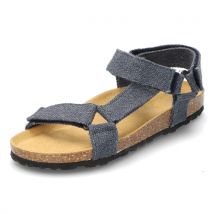 Trekkingsandale LEO HEMP, taubenblau 37