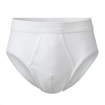 Doppelpack Slip aus reiner Bio-Baumwolle, weiß 5