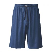 Pyjamashorts aus reiner Bio-Baumwolle, nachtblau