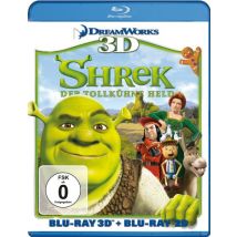 Shrek - Der tollkühne Held (+ Blu-ray 3D) [Blu-ray]